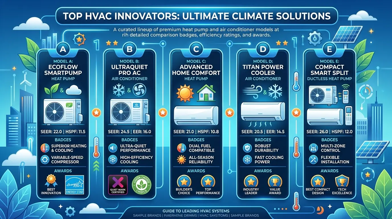 Best HVAC Systems & Brands Compared (2026)