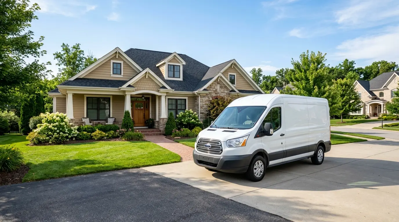 Professional HVAC Contractor Van in Lima, OH