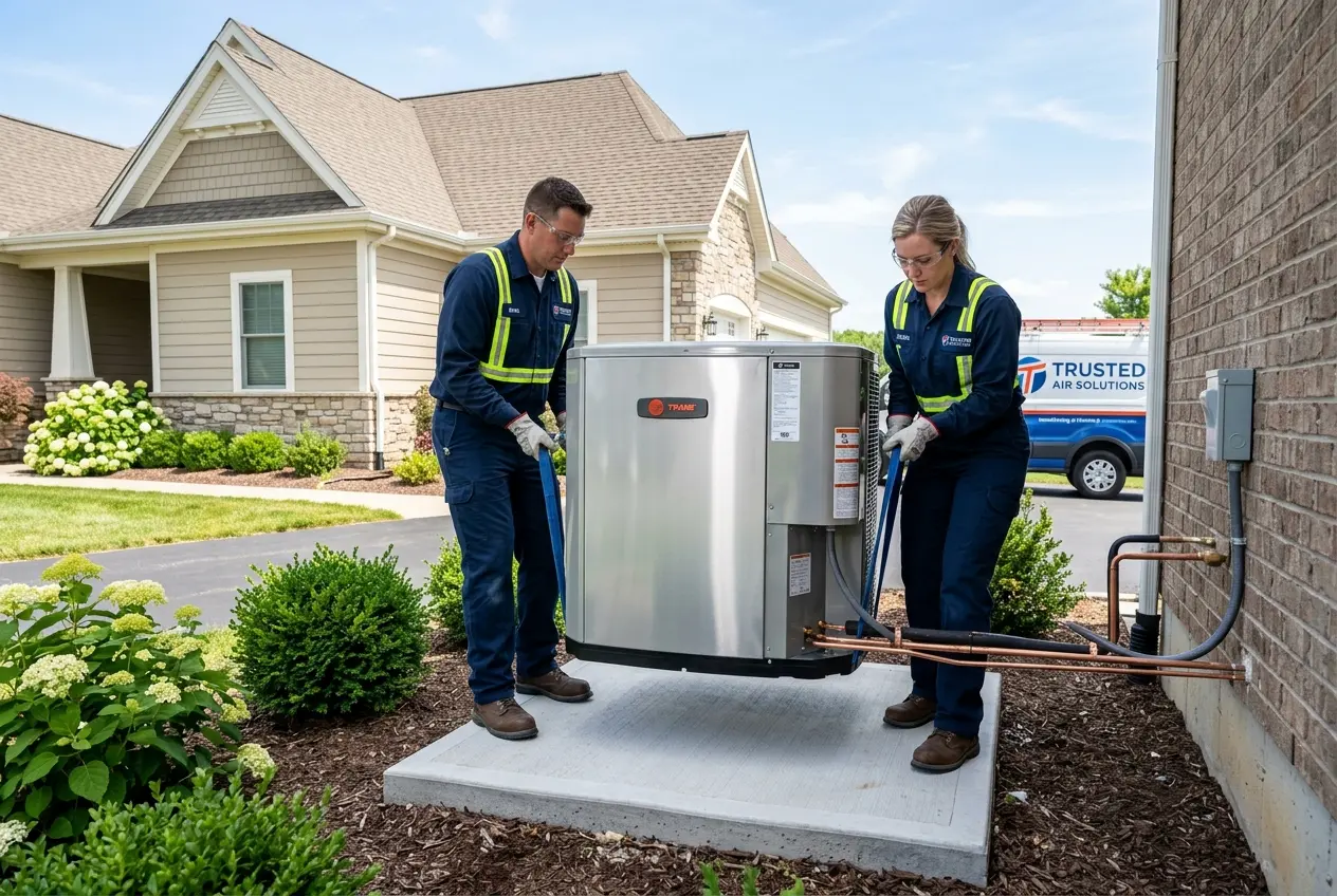 New HVAC System Installation in Lima, OH